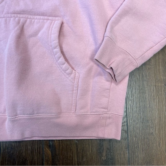 Glossier Pink Logo Hoodie SZ SM - Picture 4 of 7